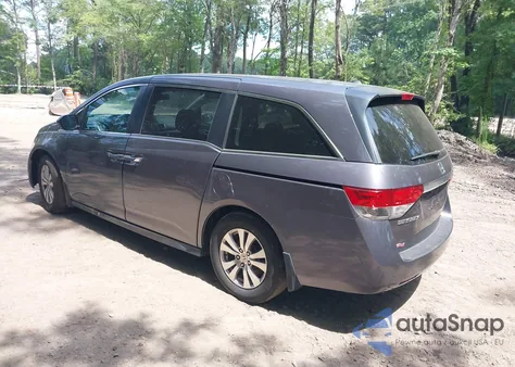 2015 Honda Odyssey Ex-L z USA, uszkodzony, nr VIN 5FNRL5H60FB090524